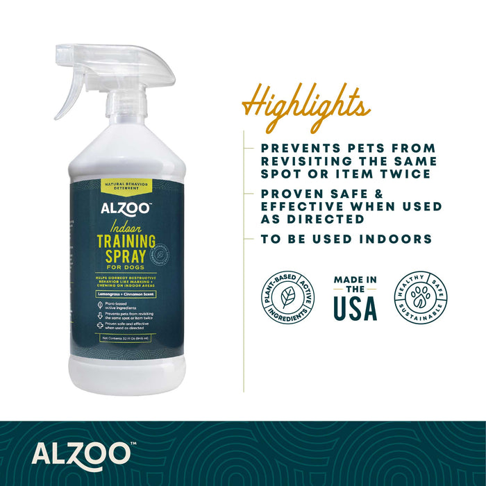 Plant - Based Indoor Dog Training Spray, 32 oz - 7VX6 - 5