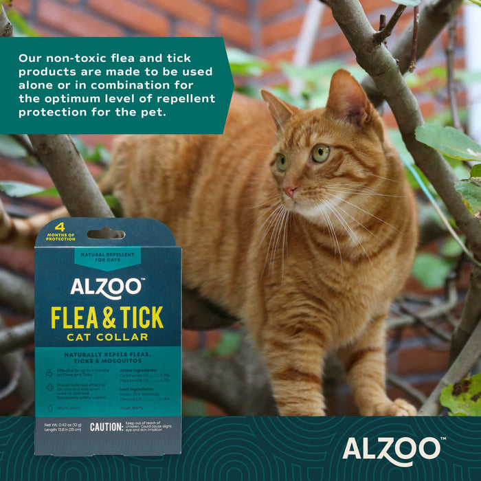 Plant - Based Natural Flea & Tick Cat Collar - 7VW7 - 5