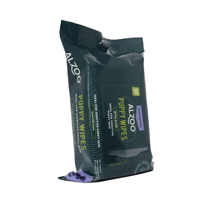 Plant - Based Puppy Grooming Wipes, 100 ct - 7VXH - 6
