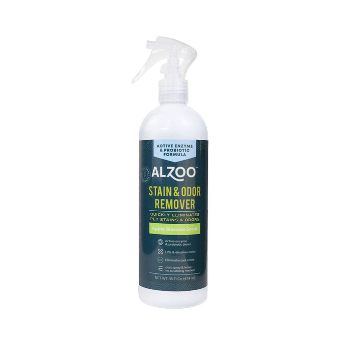 Plant - Based Stain & Odor Remover with Active Enzymes & Probiotic Scented Spray - 7WX1 - Apple Blossom - 16 oz - 20