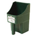 Plastic Enclosed Feed Scoop, 3 Quart - M31CJ - Green - 3 qt - 3