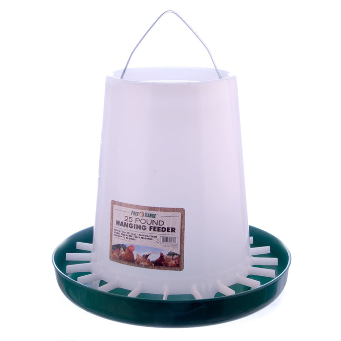 Poly Hanging Chicken Feeders - HAFH4 - 25 lbs - 2