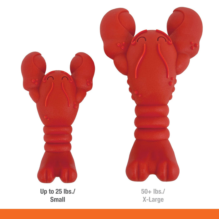 Power Chew Lobster Dog Toy, Filet Mignon - N9ZR - Medium/Wolf - 4