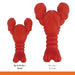 Power Chew Lobster Dog Toy, Filet Mignon - N9ZR - Medium/Wolf - 4