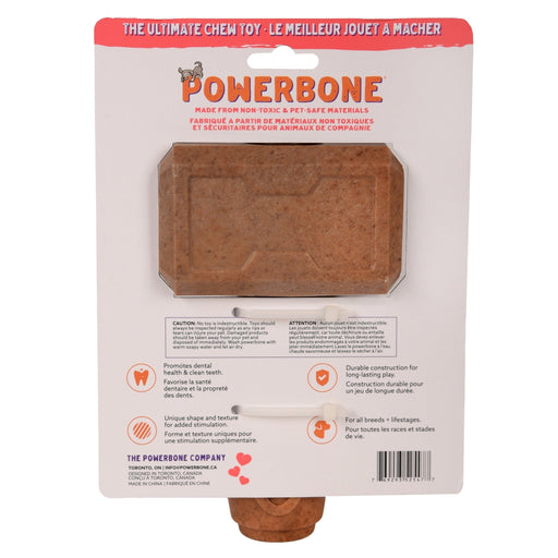 Powerbone Hammer Dog Chew Toy for Power Chewers - PBA5 - Bacon - 1 - 2