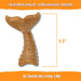 Powerbone Twist Tail Dog Chew Toy for Power Chewers, 6'' - 022TPB-1281 - Meaty - 4