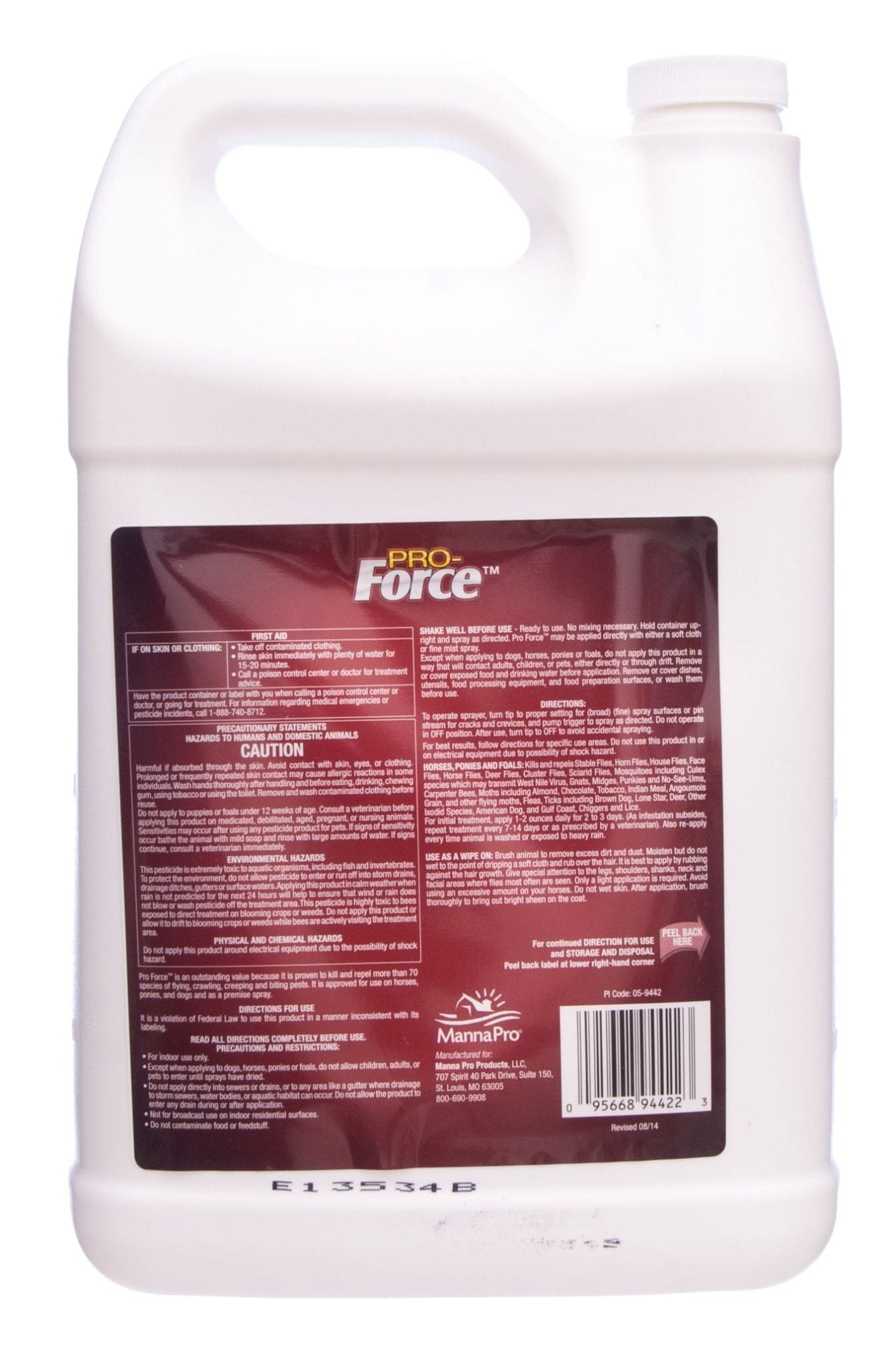 Pro-Force Fly Spray by Manna Pro, 32 oz, Non-greasy — Lambert Vet Supplies