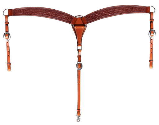 Professional's Choice Chestnut Windmill Breast Collar - PL14KB - 1