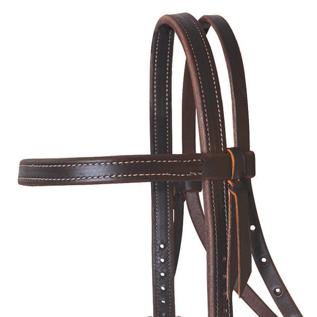 Professional's Choice Horseman’s Browband Headstall - PL14NG - Burgundy - Horse - 2