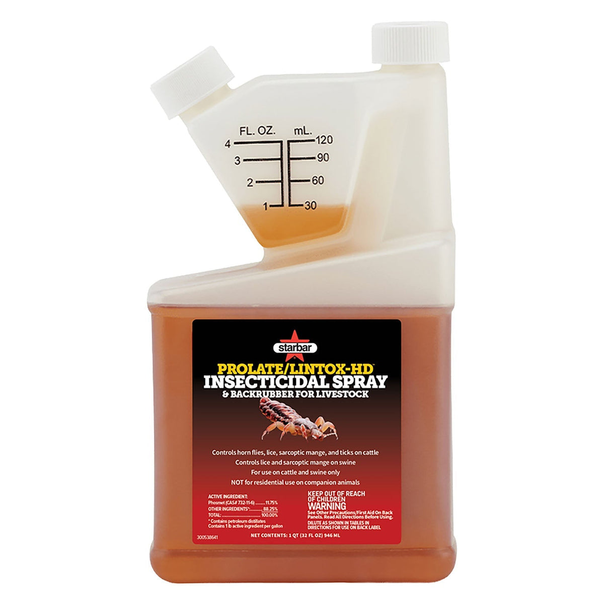 Prolate/Lintox-HD Insecticide Spray & Backrubber for Fly Control ...