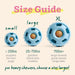 Pupsicle 'Birthday' Party Treat Dispensing Dog Toy – Interactive, Long - Lasting Chew & Puzzle Toy for Dogs - WO2AZ - Small - Blue - 1 ct - 12