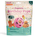 Pupsicle Birthday Pops Dog Treat Refills – Long - Lasting, All - Natural, Festive, Made in USA - WO2BE - Peanut Butter - Large (8 oz) - 9