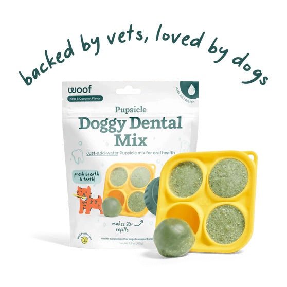 Pupsicle Pops Flavored Treat Mix - WO2BH - Dental Mix - Kelp & Coconut - 5.5 oz - 3
