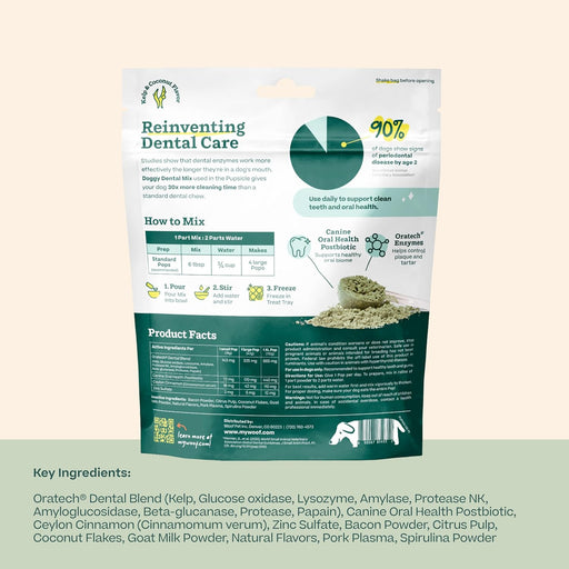 Pupsicle Pops Flavored Treat Mix - WO2BH - Dental Mix - Kelp & Coconut - 5.5 oz - 2