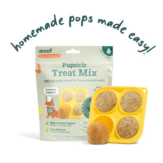 Pupsicle Pops Flavored Treat Mix - WO2BJ - Regular Treat Mix - Bacon & Cheese - 5.5 oz - 14