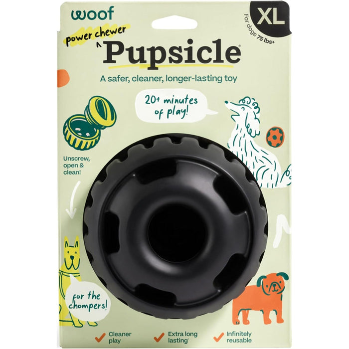 Pupsicle 'Power Chewer' Treat Dispensing Dog Toy - WO2F - Small - Black - 1 ct - 1