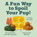 Pupsicle Re - Freezable Dog Treat Tray Mold – DIY Frozen Dog Treats, Silicone Freezer Mold - WO2K - Small - Yellow - 1 ct - 6