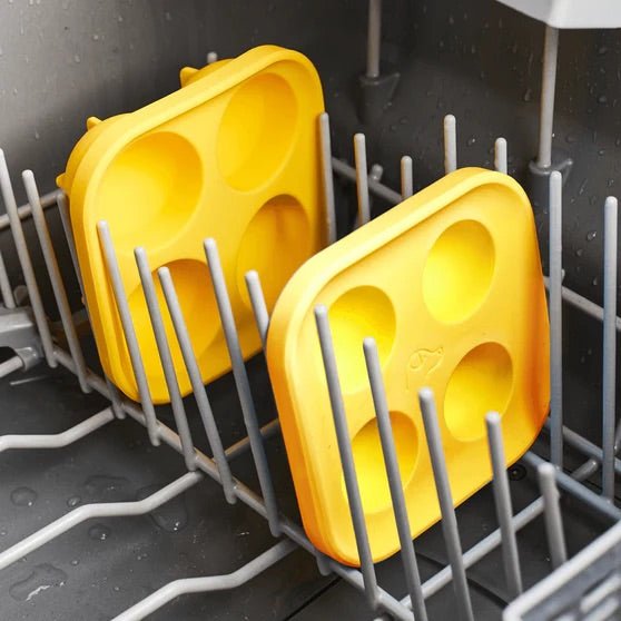Pupsicle Re - Freezable Dog Treat Tray Mold – DIY Frozen Dog Treats, Silicone Freezer Mold - WO2K - Small - Yellow - 1 ct - 5