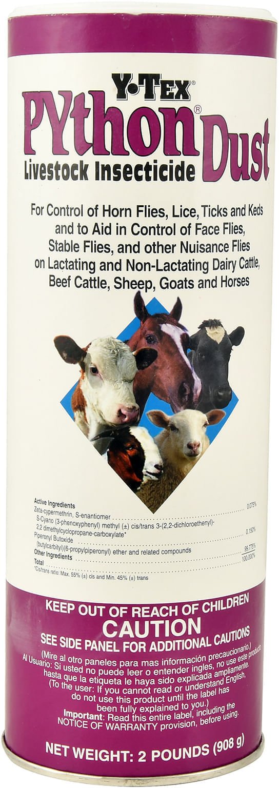 PYthon Insect Control Dust with Zeta-Cypermethrin — Lambert Vet Supplies