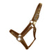 Quality Adjustable 1" Nylon Large Horse Halter - MBR3 - Brown - 1"W (Adjusts 11 - 16") - 1 - 1