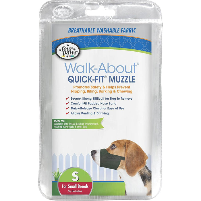 Quick - Fit Dog Muzzle by Four Paws - 39E3 - Size 2 (6") - 8