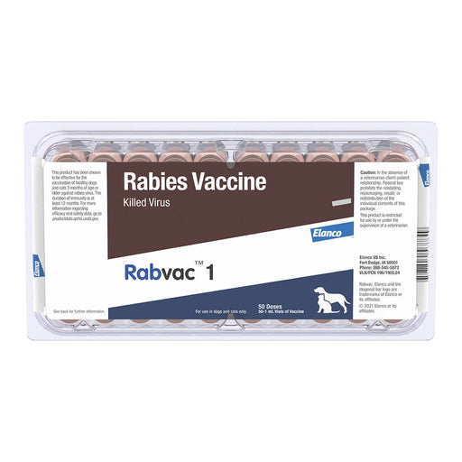Rabvac 1, No Tags - Jeffers - Animal Health & Wellness > Vaccines