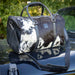 Rafter T Cowhide Overnight Duffel Bag - RTRK3 - Black/White - 5