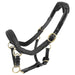 Rambo Micklem Leather Pony & Horse Halter – Anatomical Comfort Fit, Adjustable & Safe - FO1UQ - Black - Cob - 5