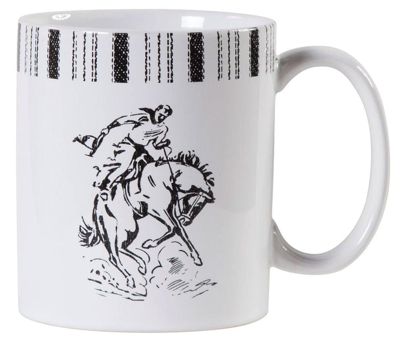 Ranch Life Bronco Mug, Set of 4 - Jeffers - Home Goods & Gifts > Kitchen