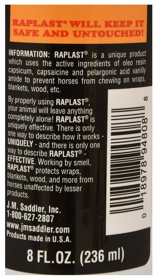 RapLast Horse Blanket & Wrap Protector Spray - JMR1 - 8 oz Spray - 3