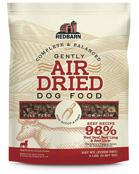 Redbarn Air Dried Recipe Dog Food, Beef, 2 lbs - Jeffers - Dog Supplies > Dog Food > Dry Dog Food
