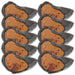 Redbarn Dog Treats Filled Cow Hoof - 24C3-10 - Cheese/Bacon - 10 Pack - 10