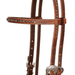 Reinsman Rosewood & Spots Browband Headstall, Full - RD1GJ - Rosewood Harness Brown - Full - 3
