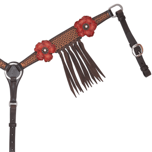 Reinsman Sarah Rose Vintage Breast Collar - RD1CQ - 2