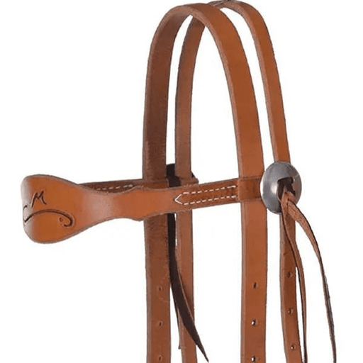 Reinsman Sharon Camarillo Competition Browband Headstall, Full - RD1GS - Harness Brown - Full - 2