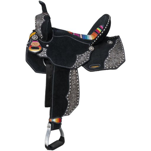 Royal King Pecos Saddle - JTIB5Q - Black - 14 in - 5