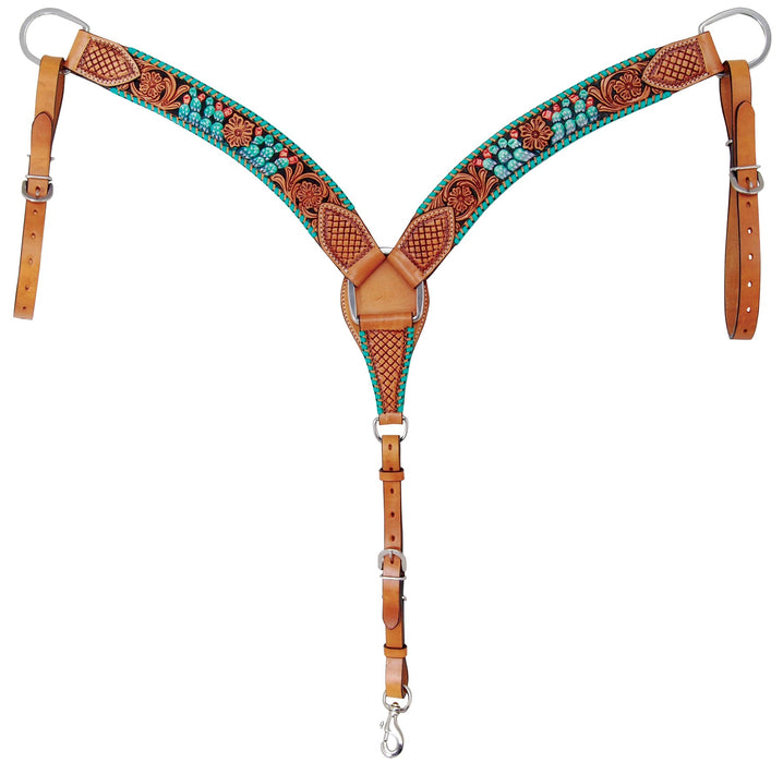 Victoria Rafter T Rafter T Painted Cactus Horse Breast Collar — Lambert Vet Supplies