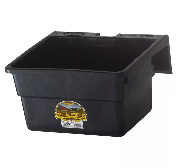 Rubber Hook - Over Feeder, 18 qt, Black - M31BF - Black - 18qt - 1