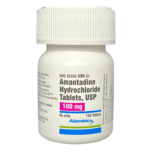 Rx Amantadine HCL Tablets for Dogs and Cats, 100 mg, 100 ct - 012MAS-3784121 - 100 mg - 100 Tablets - 1