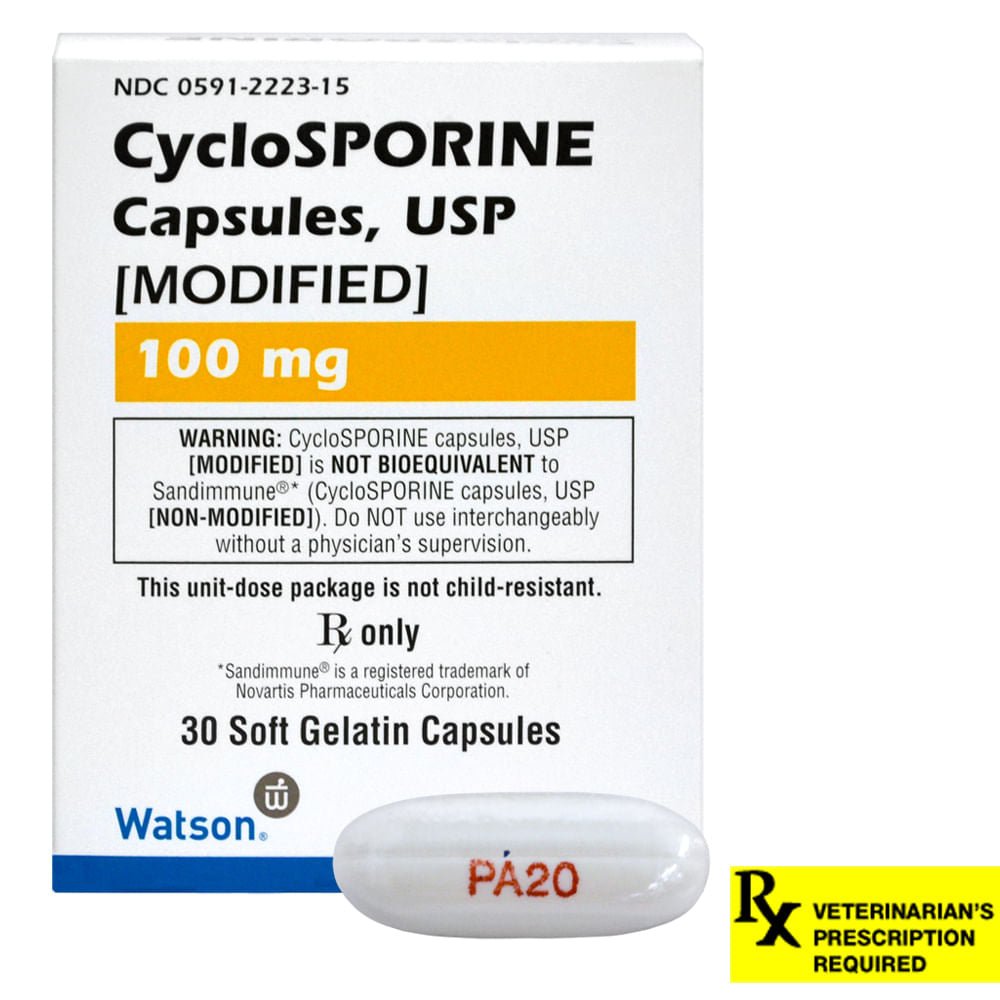 CycloSPORINE Gel Capsule — Lambert Vet Supplies