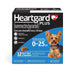 Rx Heartgard Plus (ivermectin/pyrantel) Monthly Chewables — Effective Heartworm & Parasite Prevention for Dogs Puppies - 012MAC03-0-25 - Up to 25 lbs - 12 Month (12 Chews) - Beef - 14