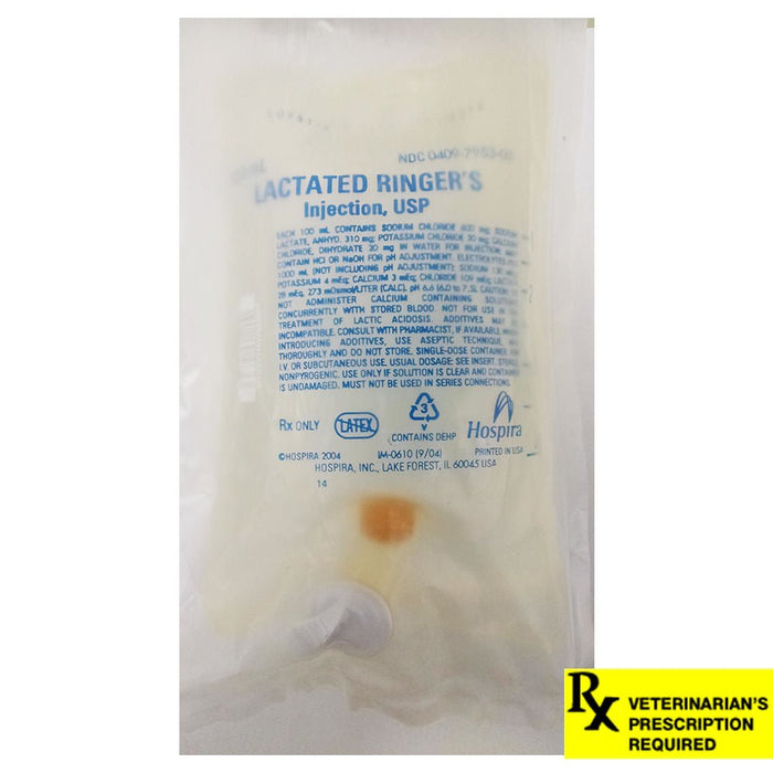Lunders Injection Rx Lactated Ringer's Injection USP for Animals — Lambert Vet Supplies