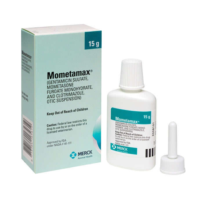 Rx Mometamax Otic Suspension for Dogs - 012SCH14-15 - 15 g - 6