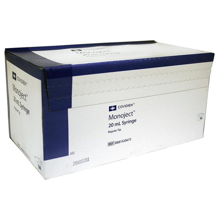 Rx Monoject Luer - Slip (LS) Syringe - 01101MON-20LS - 20 cc - 50 Count - 3