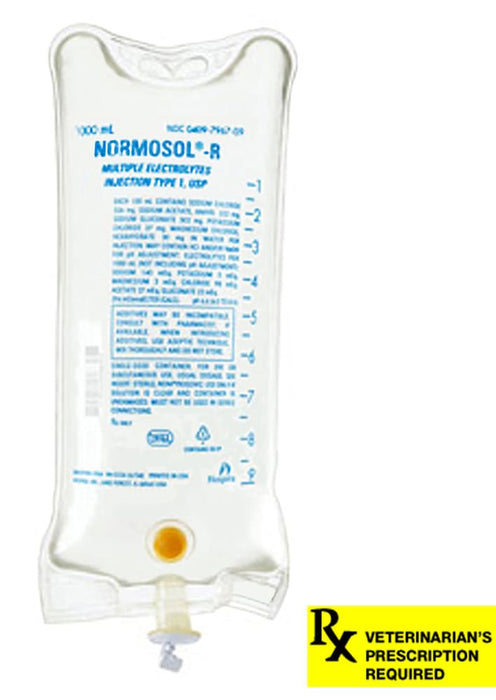 Rx Normosol-R injection for Animals — Lambert Vet Supplies