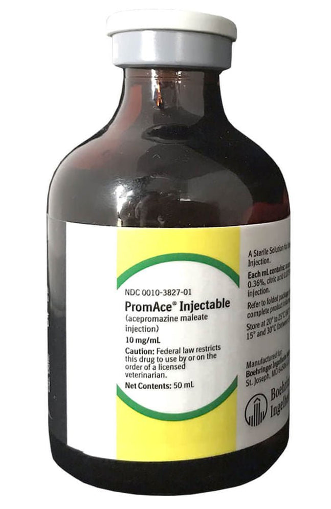 Rx PromAce Injectable, 50 mL, Acepromazine for Horses & Pets — Lambert ...