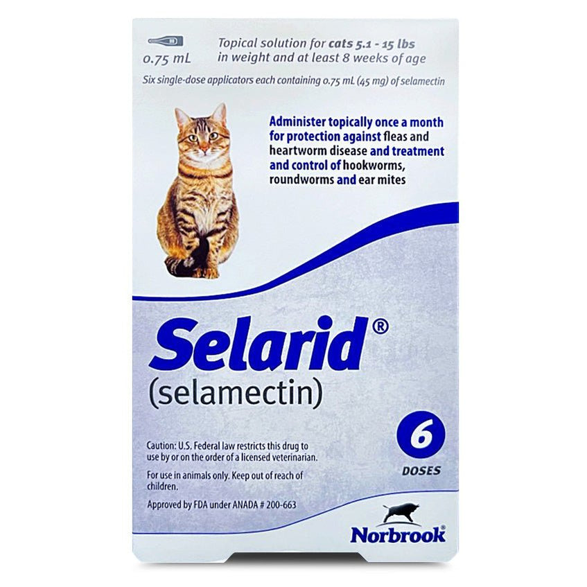 Selarid Feline, 6 Month — Lambert Vet Supplies