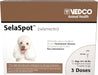 Rx SelaSpot (selamectin) Once - A - Month Flea & Heartworm Topical Solution for Dogs - 012VED-21994 - 10.1 - 20 lbs - 3 Doses - 3