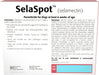 Rx SelaSpot (selamectin) Once - A - Month Flea & Heartworm Topical Solution for Dogs - 012VED-22991 - 20.1 - 40 lbs - 3 Doses - 6