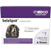 Rx SelaSpot (selamectin) Once-A-Month Flea & Heartworm Topical Solution for Dogs - 012VED-24995-6 - 85.1-130 lbs - 6 Doses - 11